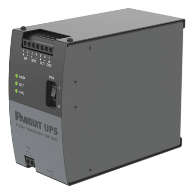 UPS Industrial de 100 Watts, 24 Vcd de Entrada, Instalación en Riel DIN Estándar de 35mm, Temperatura de operación de -40 a 60 ºC - Imagen 4
