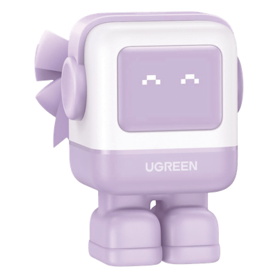 Cargador Mini GaNRobot 30W serie UNO | 1 USB-C de Carga Rápida | Tecnología GaN II | Multiprotocolo PD/QC/SCP/FCA | Carga Inteligente | Pantalla LED | Zapato Magnético Extraíble | Thermal Guard | Color Lila. - Imagen 6