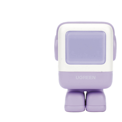 Cargador RobotGaN de 65W Serie UNO | 3 Puertos de Carga Rápida | 2 USB-C | 1 USB-A | PD 3.0 | QC 4.0 | Carga Inteligente | Tecnología GaN II | Zapato Magnético Extraíble | Carcasa Ignífuga | Pantalla LED - Imagen 3