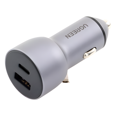 Cargador de Auto 52.5W | Puerto USB-A y USB-C | Carga Rápida | Compatible con Vehículos de 12 y 24 VCD | PD3.0 + QC3.0 | Chip Inteligente | Diseño Compacto Mayor Eficiencia Energética | Caja de Aluminio - Imagen 4