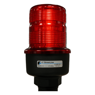 Luz de advertencia LED serie Streamline, 12- 48 Vcc, roja - Imagen 2
