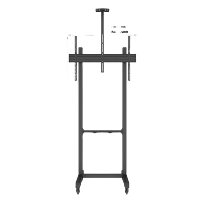 Montaje de Piso Móvil para Pantallas de 65 in a 100 in | vesa 100 x 100 hasta 1000 x 600 | carga maxima soportada 120kg| Fabricado en aluminio y acero - Imagen 5
