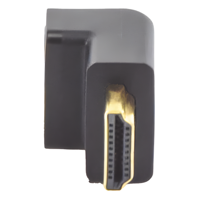 Adaptador HDMI de 90 Grados Macho a Hembra / Hacia Arriba / HDMI 2.0 4K@60Hz / Proporciona Flexibilidad Sin Doblar los Cables HDMI - Imagen 3