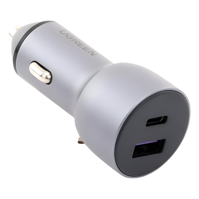 Cargador de Auto 52.5W | Puerto USB-A y USB-C | Carga Rápida | Compatible con Vehículos de 12 y 24 VCD | PD3.0 + QC3.0 | Chip Inteligente | Diseño Compacto Mayor Eficiencia Energética | Caja de Aluminio - Imagen 5