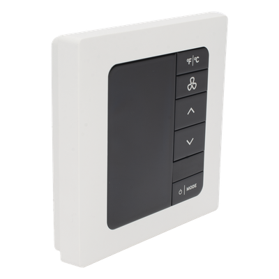 INNCOM e7 EMS / Termostato de Gestión Energética / 100-277 VAC / FCU 2 y 4 Tubos / BACnet MS/TP y Wi-Fi / Sensor PIR / Blanco Hielo - Imagen 3