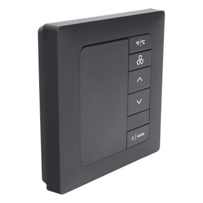 INNCOM e7 EMS / Termostato de Gestión Energética / 100-277 VAC / FCU 2 y 4 Tubos / BACnet MS/TP y Wi-Fi / Sensor PIR / Ónix Negro - Imagen 3