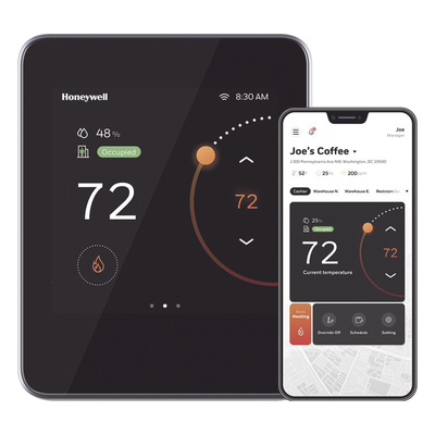 Termostato comercial conectado para unidades rooftop y bomba de calor con BACnet MS/TP, BACnet IP sobre Wi-Fi y app móvil - Imagen 3