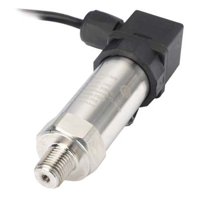 Sensor de presión industrial de 0 a 10 bar con salida analógica 0-10 V y conexión roscada NPT - Imagen 3