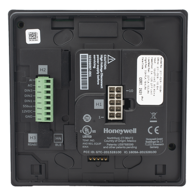 INNCOM e7 EMS / Termostato de Gestión Energética / 100-277 VAC / FCU 2 y 4 Tubos / BACnet MS/TP y Wi-Fi / Sensor PIR / Ónix Negro - Imagen 4