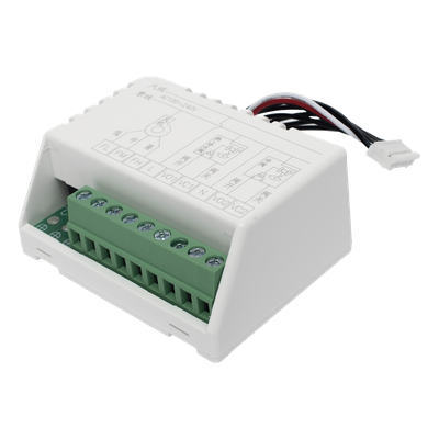 Controlador de temperatura de pared para fan coil de 2 o 4 tubos, salida on/off para válvula, control de ventilador manual o automático - Imagen 4