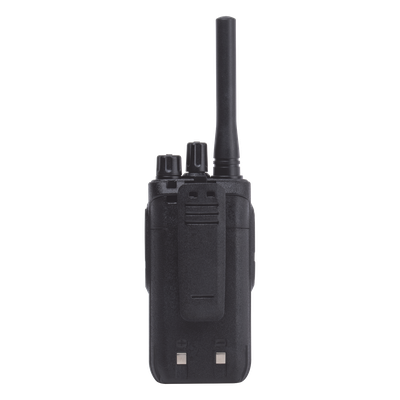 Radio Portátil Analógico UHF 400-470 MHz / 2W / 16 Canales / VOX Manos Libres / Batería 6-8 hrs / CTCSS/DCS / 161 g (5.68 oz) - Imagen 4