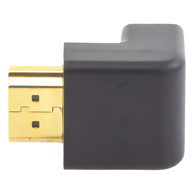 Adaptador HDMI de 90 Grados Macho a Hembra / Hacia Arriba / HDMI 2.0 4K@60Hz / Proporciona Flexibilidad Sin Doblar los Cables HDMI - Imagen 4