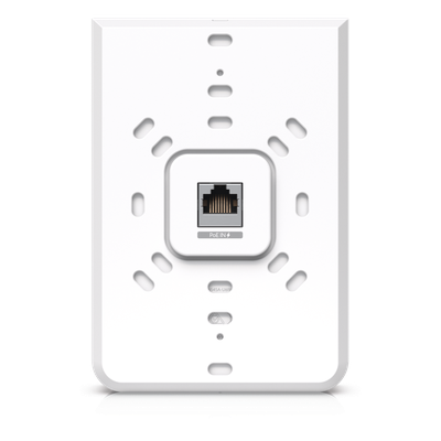 Access Point UniFi U6 In Wall/Montaje p/pared, WIFI 6 2.4 Y 5 Ghz, hasta 5.3 Gbps, 1 pto PoE In, 4 ptos secundarios (1 PoE Out) - Imagen 5
