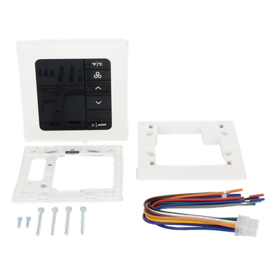 INNCOM e7 EMS / Termostato de Gestión Energética / 100-277 VAC / FCU 2 y 4 Tubos / BACnet MS/TP y Wi-Fi / Sensor PIR / Blanco Hielo - Imagen 5